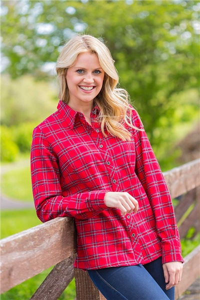 Eskara Ladies Flannel Shirt LV 27